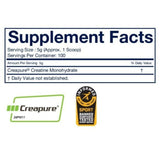 POWER PLAY FUEL Créatine Monohydrate – sans gluten et vegan, adapté à divers régimes.