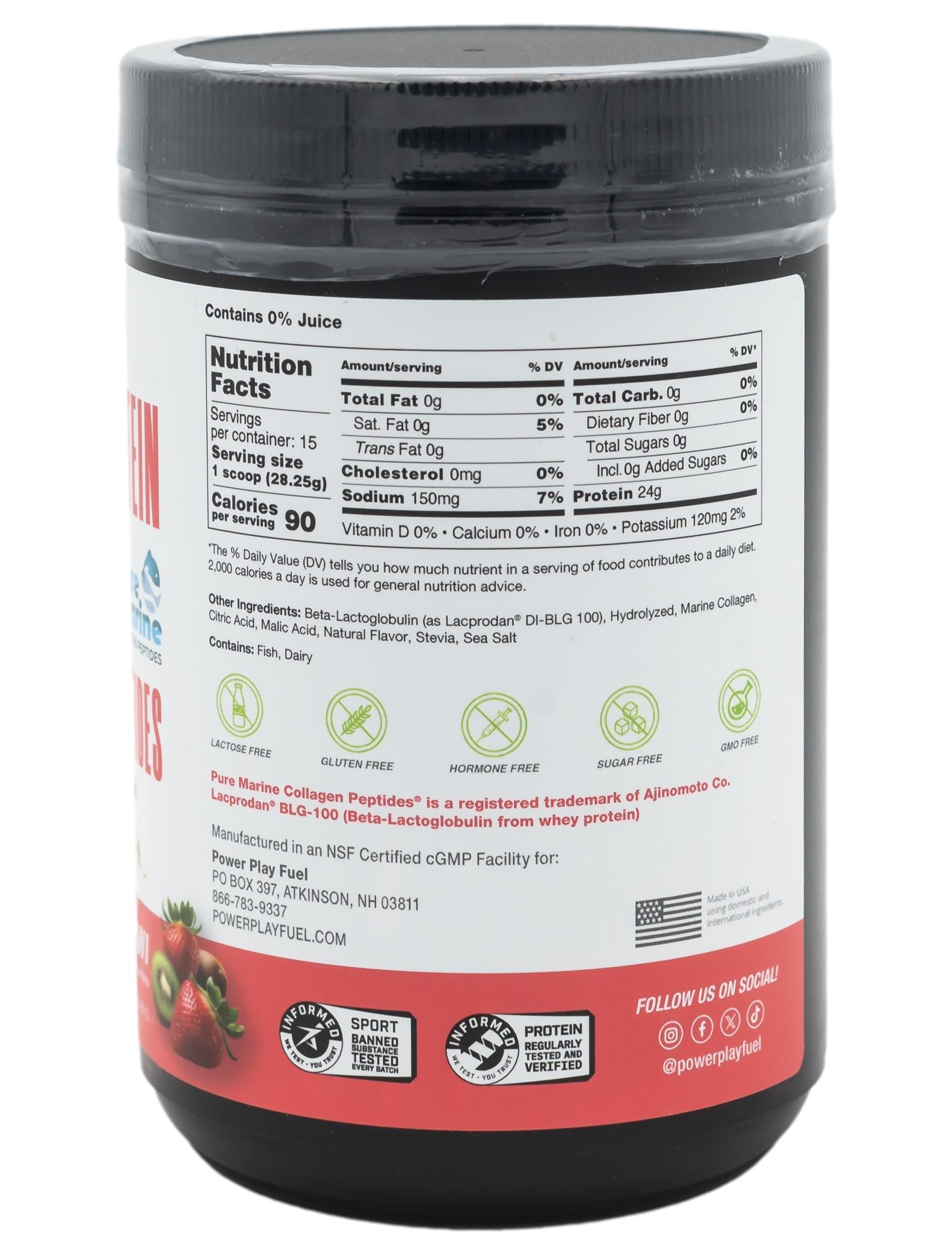 POWER PLAY FUEL après-entraînement: boisson hydratante et rapide à préparer