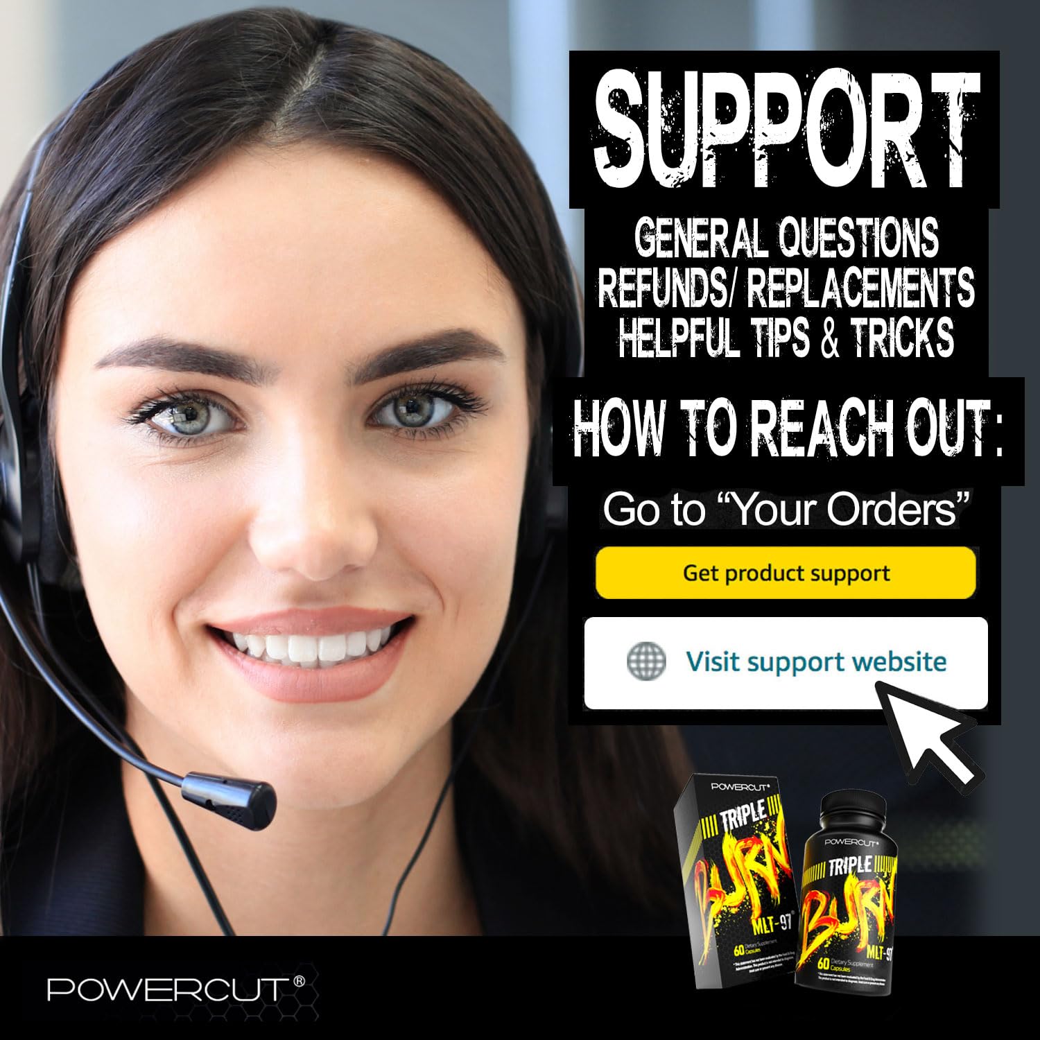 Powercut Triple MLT-97 en action, utilisation quotidienne pour rester concentré et actif.