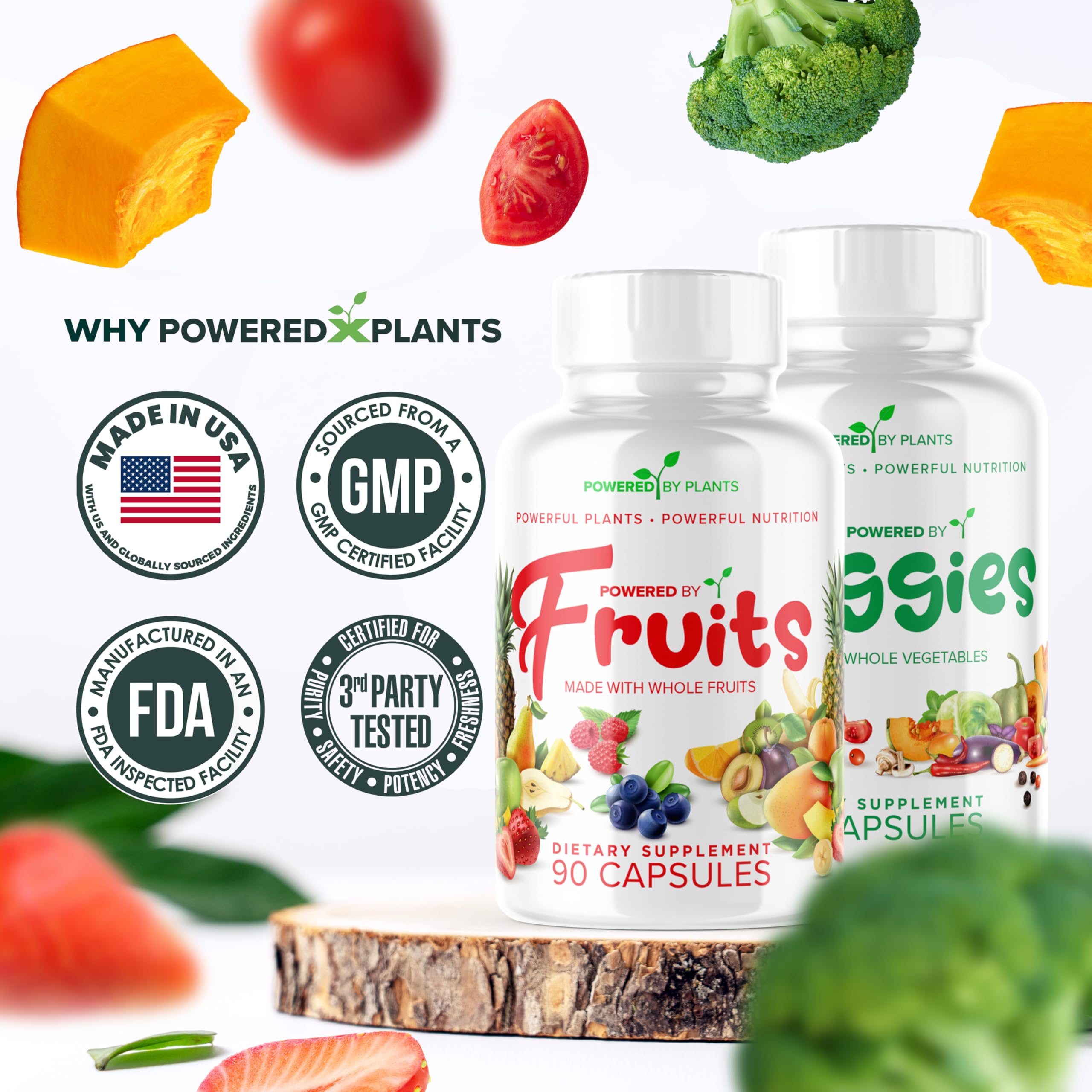 POWERED X PLANTS sans gluten, adaptée à divers régimes.