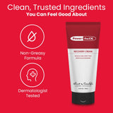 PowerfulX Crème – absorption rapide sans graisse pour une utilisation discrète.