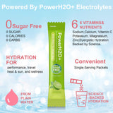 PowerH2O+ sachet orange, hydratation durable tout au long de la journée