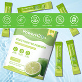 PowerH2O+ sachet raisin, rééquilibrage électrolytes après effort