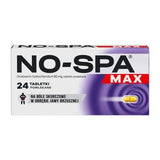 PowerHealth No-Spa Max – Bouteille et versement, soutien digestif quotidien grâce à une formule végétale.