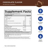 POWERLIFE Protéine Whey Haute Impact, chrome picolinate illustré sur l’étiquette.