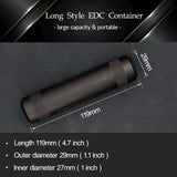 PPFISH EDC étui alu étanche usage extérieur — idéal pour voyage et camping.