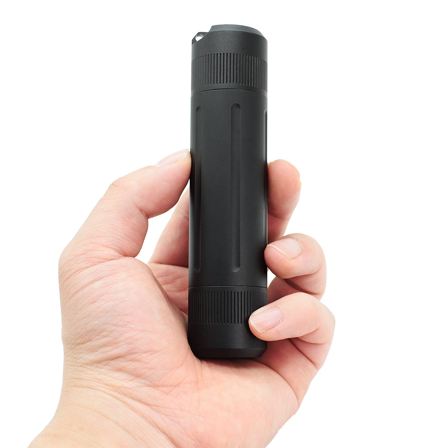 PPFISH EDC boîtier alu étanche — vue avant, robuste et portable.