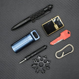 PPFISH EDC, boîte compacte idéale pour randonnée et kit d’urgence.