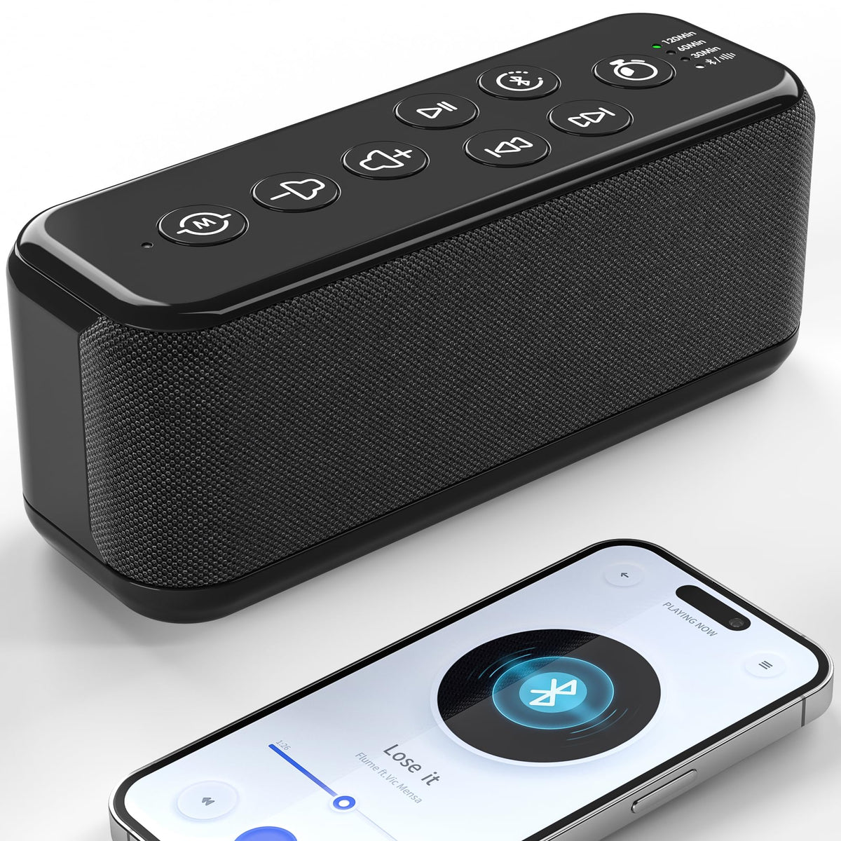PPLEE haut-parleur Bluetooth polyvalent pour une écoute fluide et relaxante.