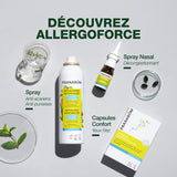 Composition d’huiles essentielles 100% naturelles utilisée dans ALLERGOFORCE.
