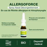 Flacon nasal Pranarom Allergoforce, produit naturel pour toute la famille.