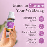 Usage quotidien possible pour une routine buccale naturelle.