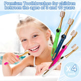 Brosse PRASBURR à poils doux, nettoyage en douceur des petites dents.