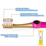 Capuchon PRASBURR pour brosse à dents enfant, protège les poils et l'hygiène.