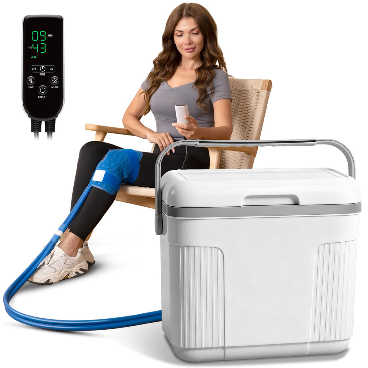 Pravoluxmax thérapie froide genou: soulage et favorise la récupération à domicile.