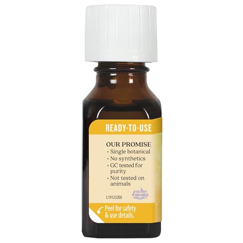 Pre-dilue Aura Cacia camomille romaine – applicateur facile et sûr.