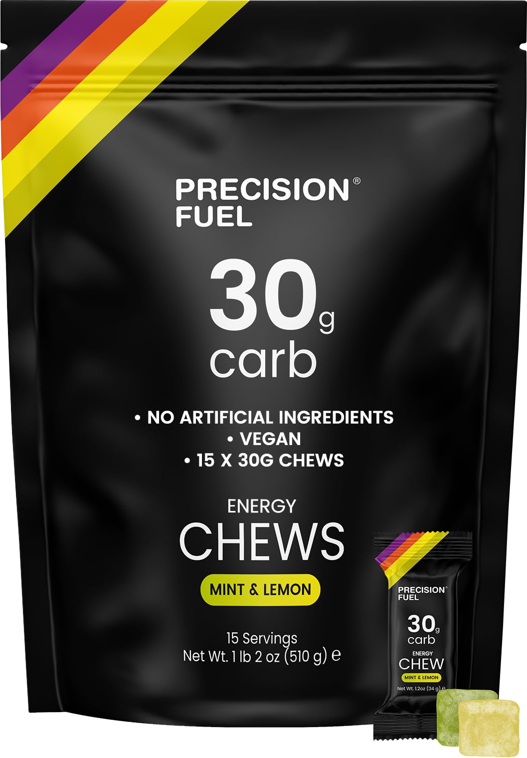 PF30 Gommes de Precision Hydration, carburant léger pour l'endurance en course longue.
