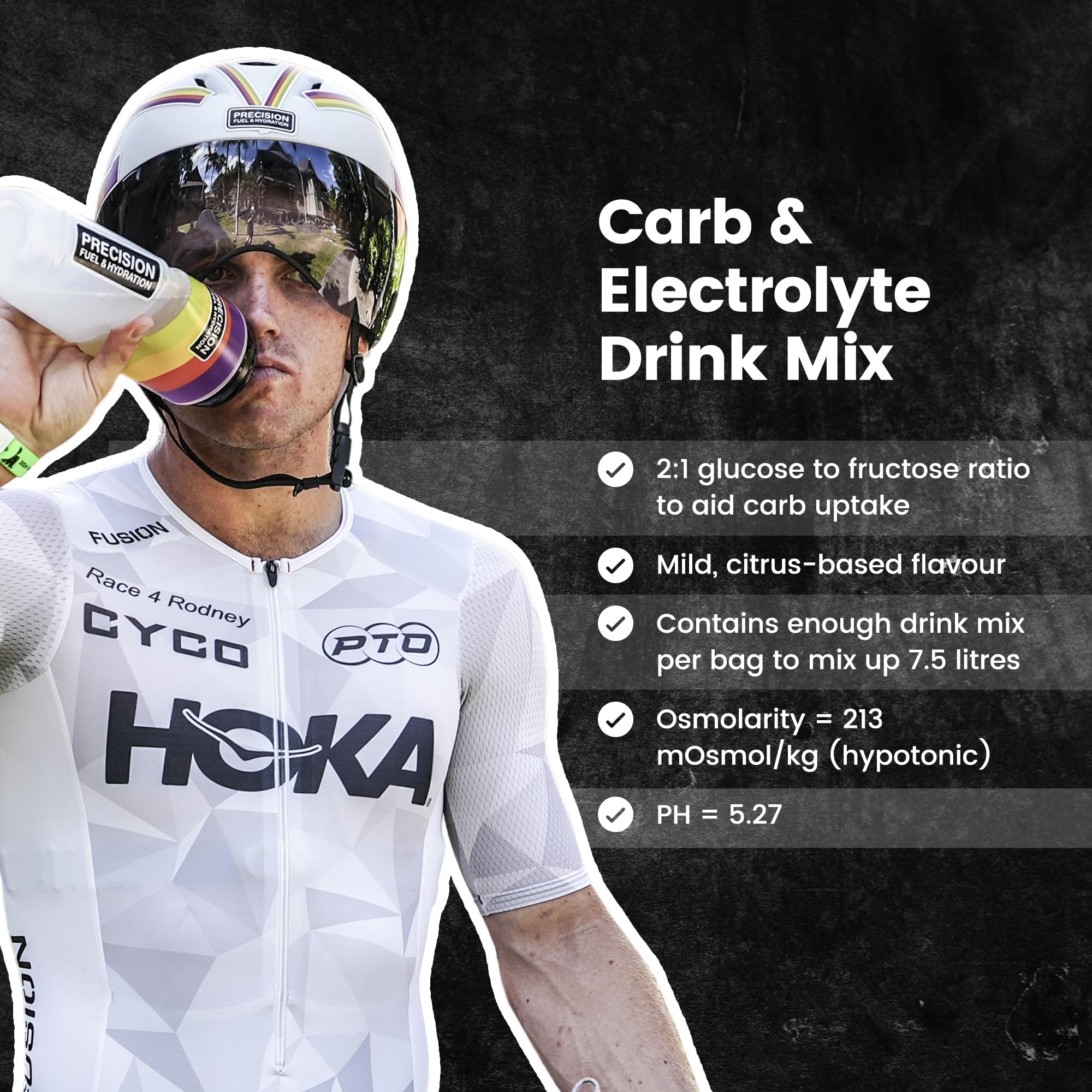 PF60 Precision Hydration, boisson prête à diluer, hydratation efficace pendant l'effort