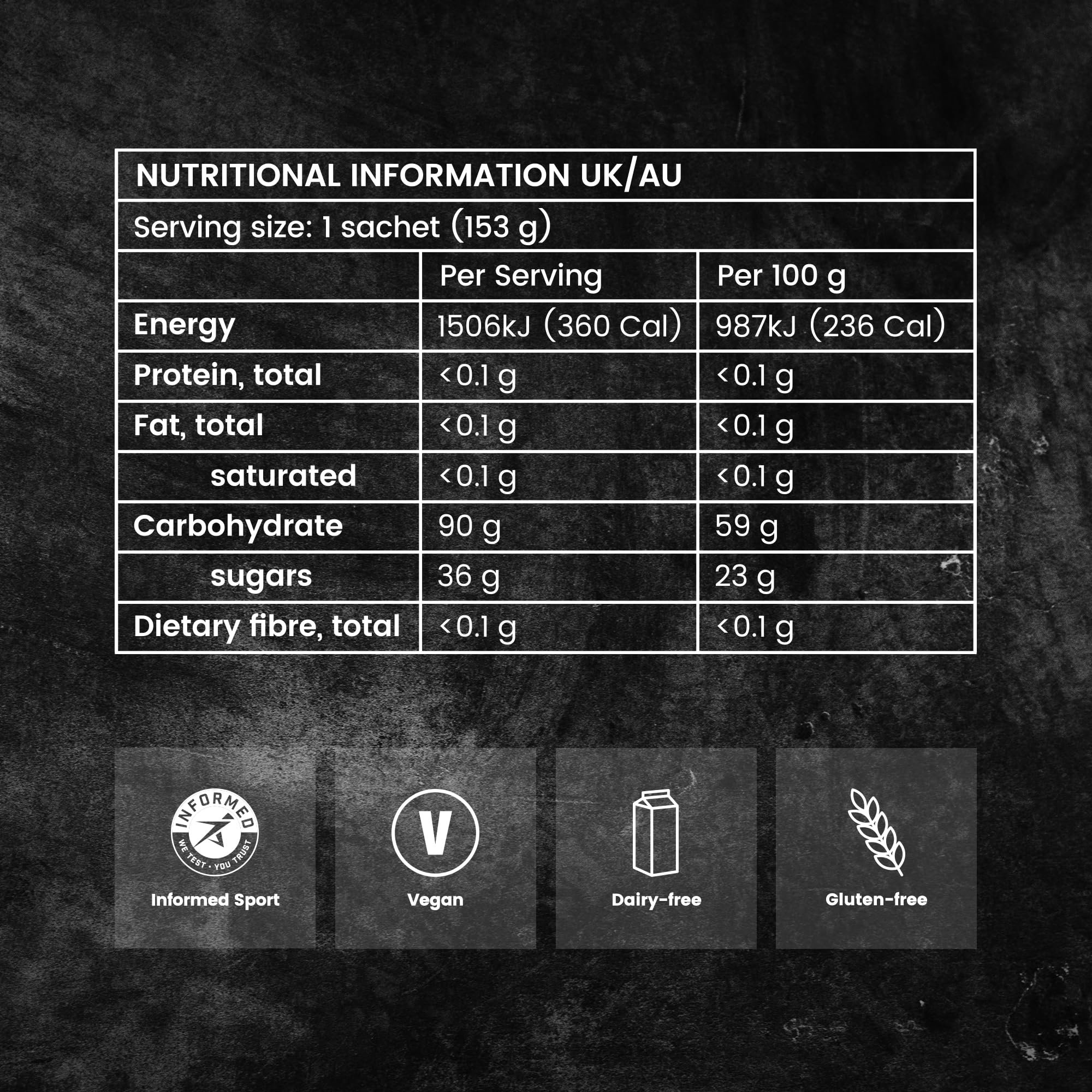 Gel PF90 sans additifs artificiels, option vegan