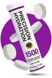 Precision Hydration tablettes électrolyte en tube violet se dissolvant rapidement dans l'eau