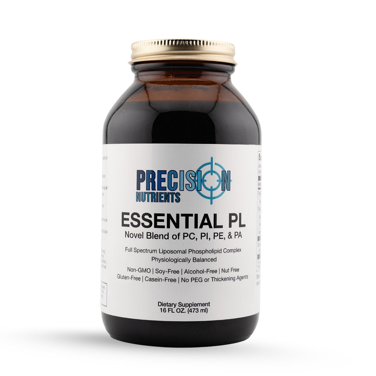Precision Nutrients Essential Phospholipid Complex – bouteille soleil: soutien mémoire et concentration.