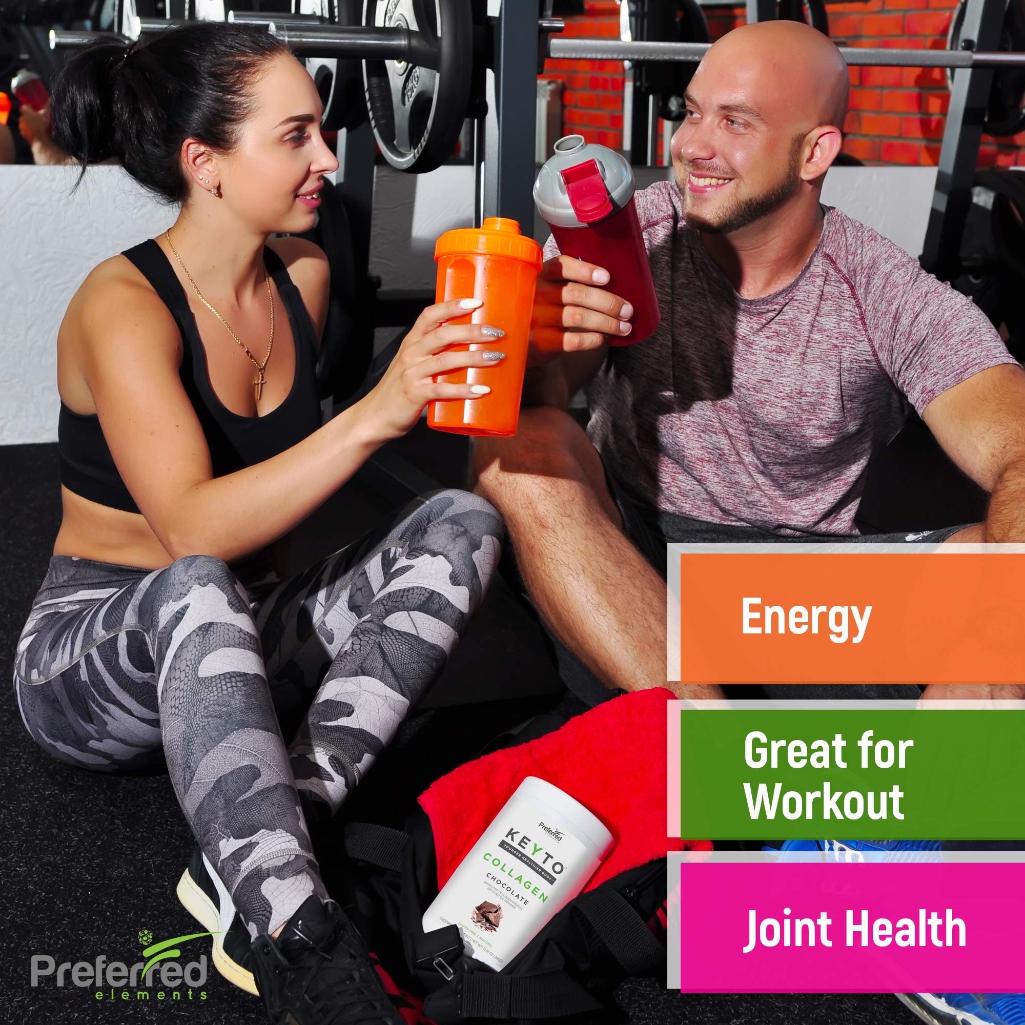 Ingrédients premium KEYTO – source de collagène hydrolysé et MCT