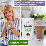 Verre shake KEYTO Chocolat – texture onctueuse et arôme chocolaté