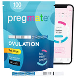 PREGMATE contenu du kit: 100 tests et guide clair.