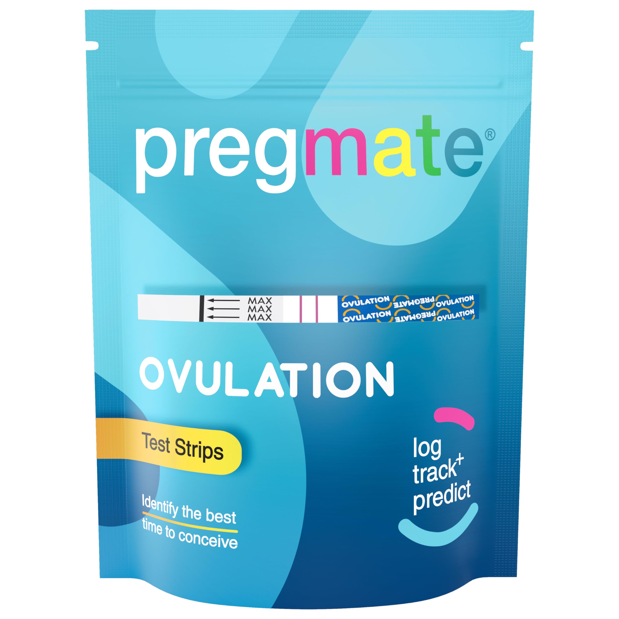 PREGMATE languettes d’ovulation, ensemble de 60, pratique pour planifier vos jours fertiles.
