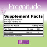 Pregnitude formule sans gluten et sans sucre.
