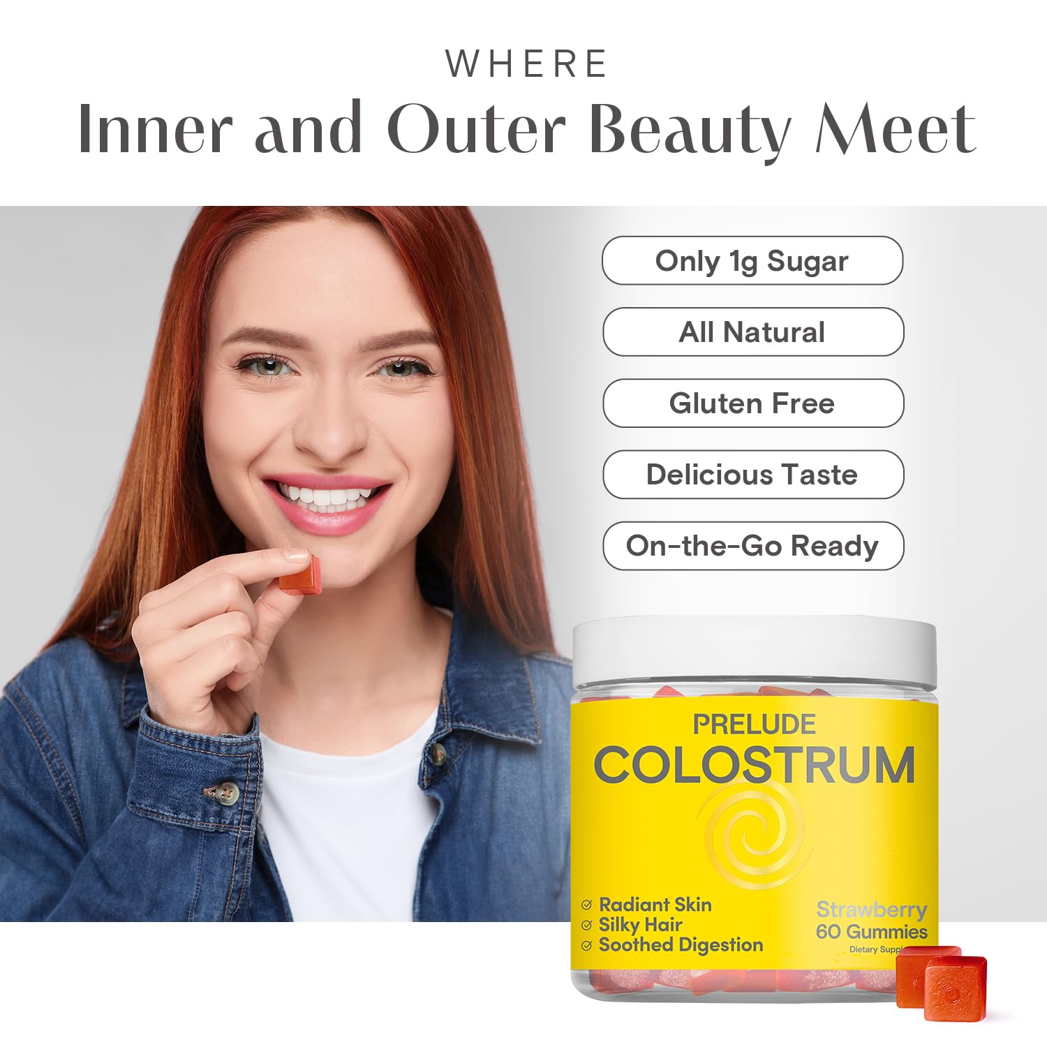 Immunoglobulines présentes, soutien immunitaire potentiel avec Prelude Colostrum