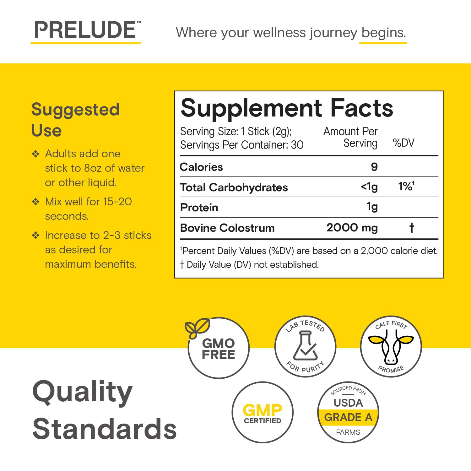 Prelude Colostrum – engagement veaux premier pour une traçabilité responsable
