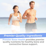 Premier Bone Health – scène de vie active, complément dans le quotidien.