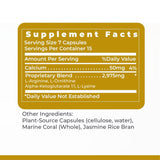 Tableau des ingrédients Amino HGH, focus sur L-Arginine et L-Lysine