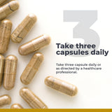 HepatoVen de Premier Research Labs – Utilisation quotidienne recommandée, 3 capsules avec un repas.