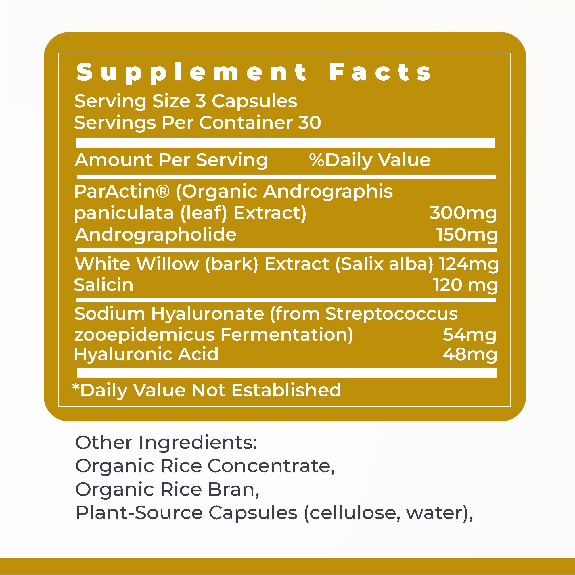 Premier Research Labs hyaluronate de sodium pour disques et mobilité.