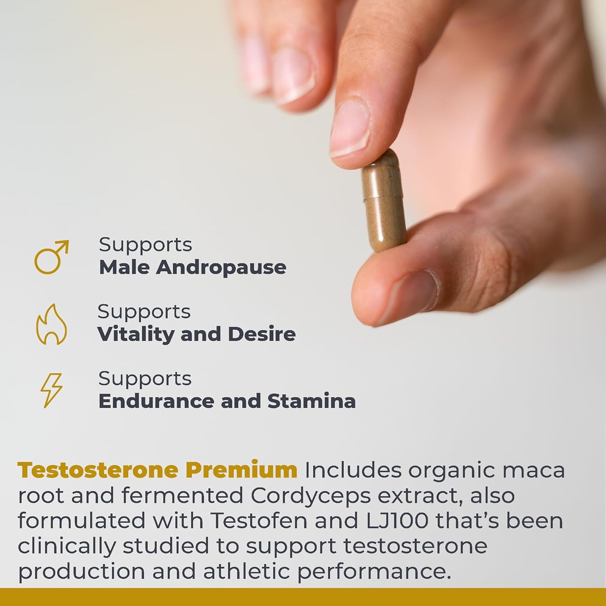 Extrait de fenugrec dans Premier Research Labs Testosterone Premium, soutien potentiel