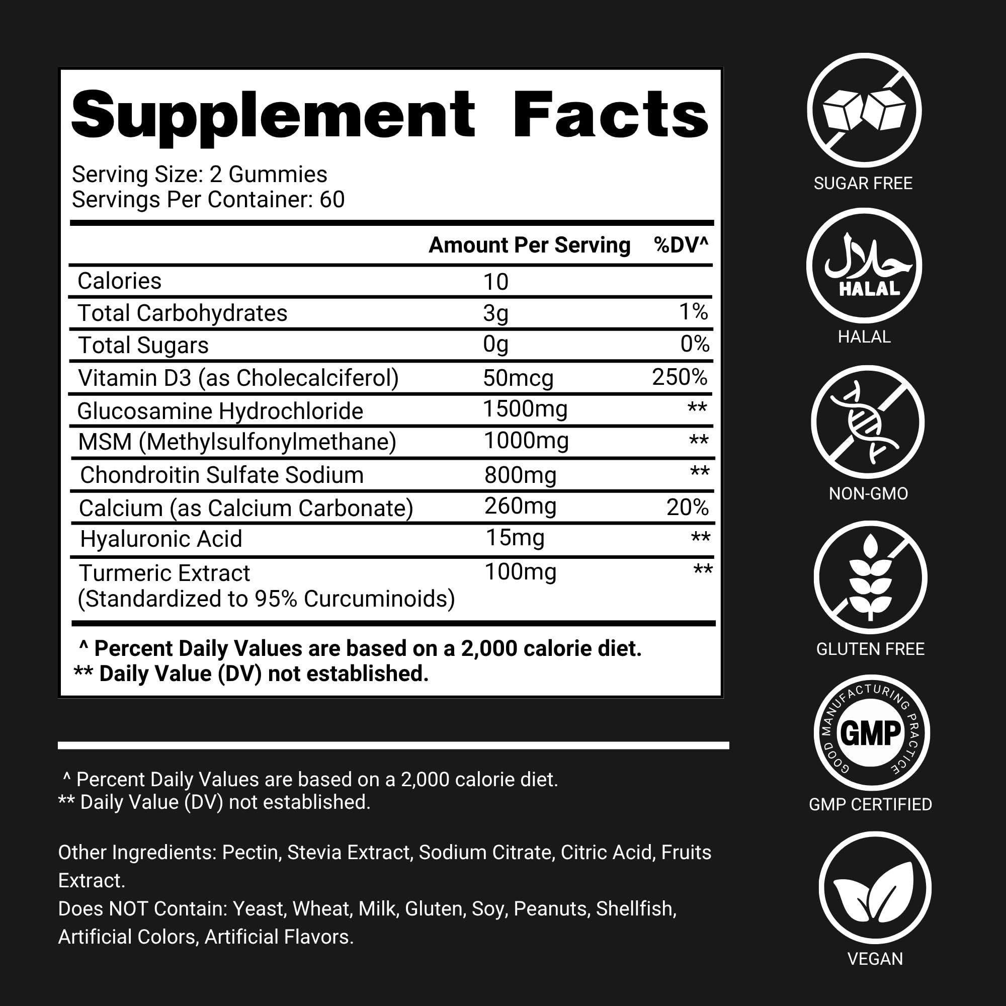 Texture des gommes Premium Select Nutrition, facile à prendre en déplacement.