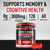 Premium Select Nutrition – dosage quotidien Lion's Mane pour concentration