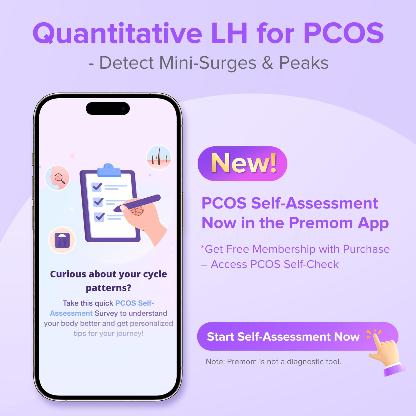 Premom test ovulation ligne claire résultats nets