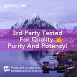 Premom usine USA certifiée NSF et cGMP pour une fabrication fiable.