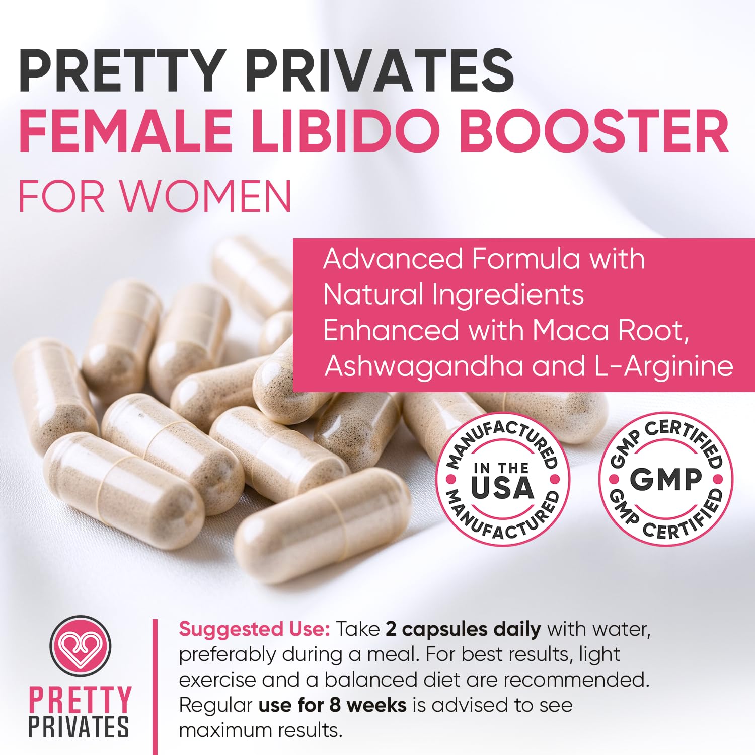 Pretty Privates capsules énergie et vitalité pour la journée