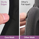 PrettyCare masque-yeux-lavage-reutilisable se nettoie facilement à la main ou en machine
