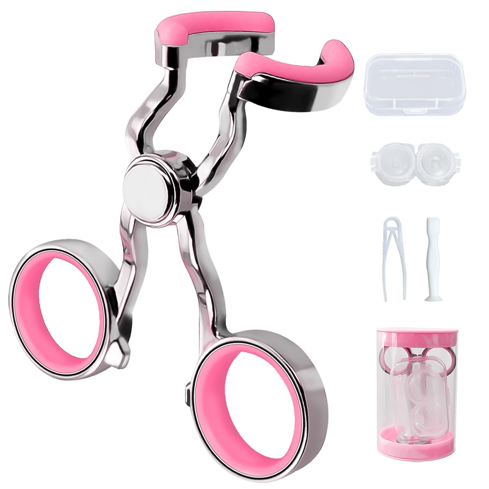 Prettypum applicateur lentilles ventouse douce pour insertion en douceur