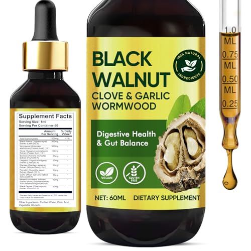 Prettypum teinture dans une bouteille, soutien potentiel à l'équilibre digestif.