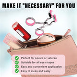 Prettypum design ergonomique rose facilitant l'hygiène