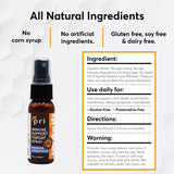 P.R.I Ingrédients Propres: sans additifs, absorption optimale.