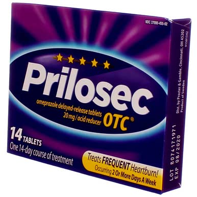 Dosage quotidien Prilosec OTC potentiellement efficace contre l'acidité nocturne.