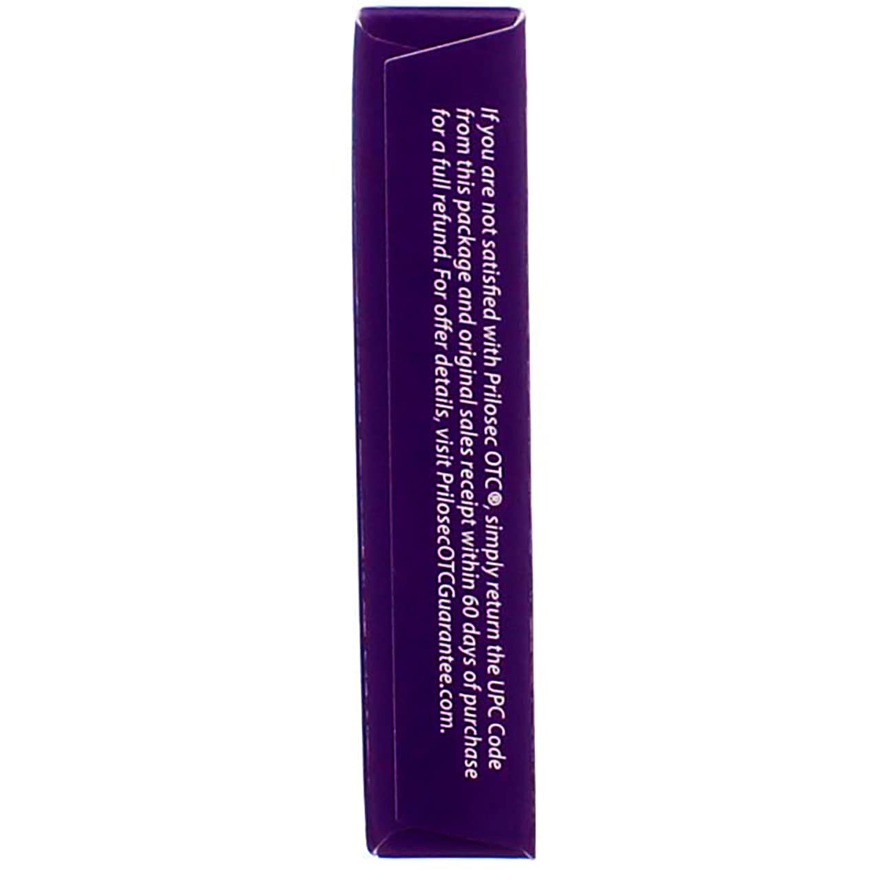 Tablettes dans blister pratique Prilosec OTC pour les déplacements.