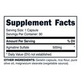 Primaforce Agmatine Sulfate, capsules visibles pour l’entraînement.